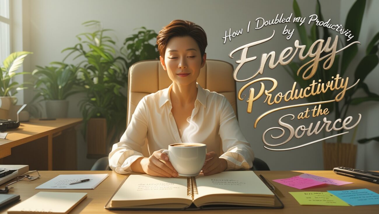 How I Doubled My Productivity by Fixing My Energy at the Source