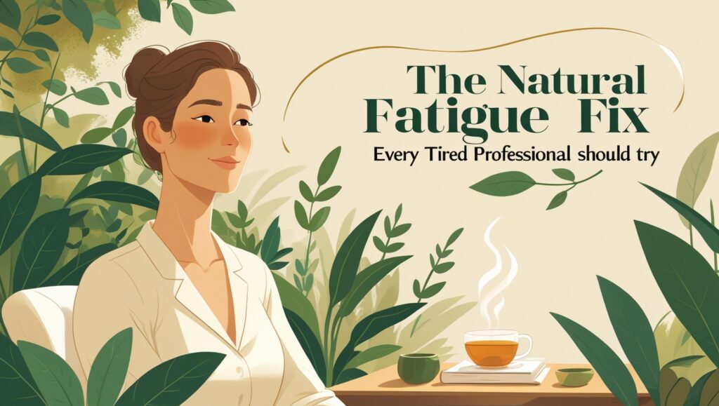 The Natural Fatigue Fix Every Tired Professional Should Try