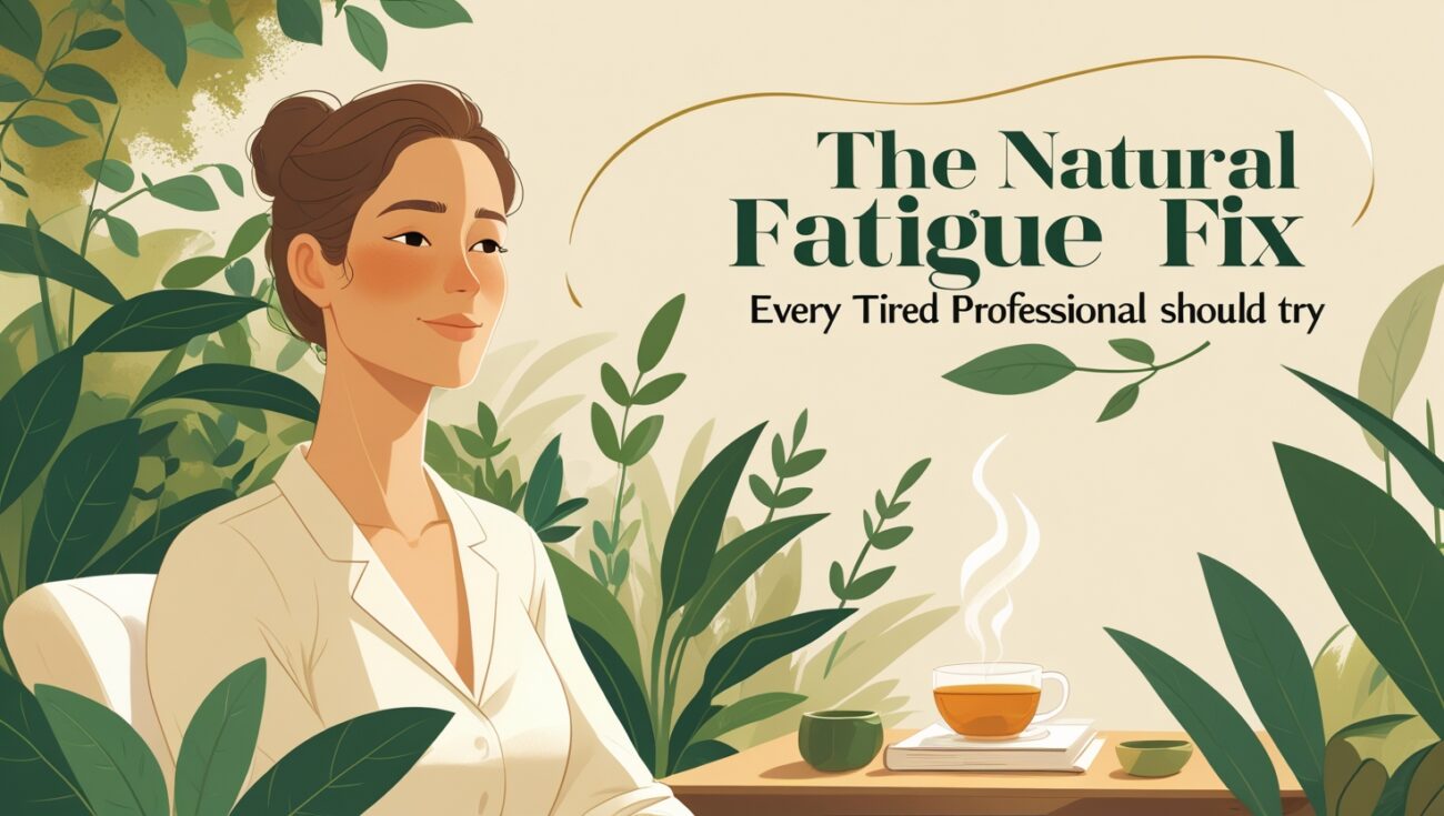 The Natural Fatigue Fix Every Tired Professional Should Try