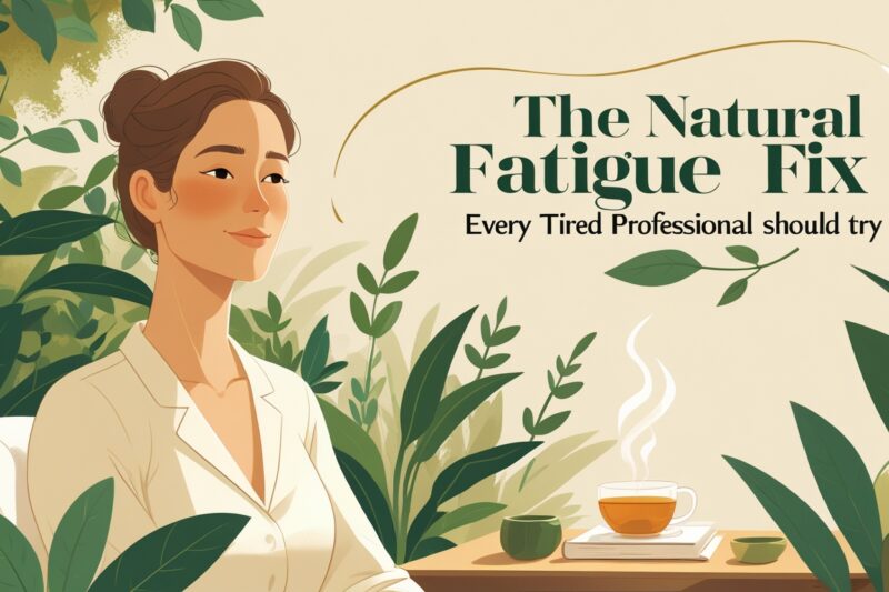 The Natural Fatigue Fix Every Tired Professional Should Try