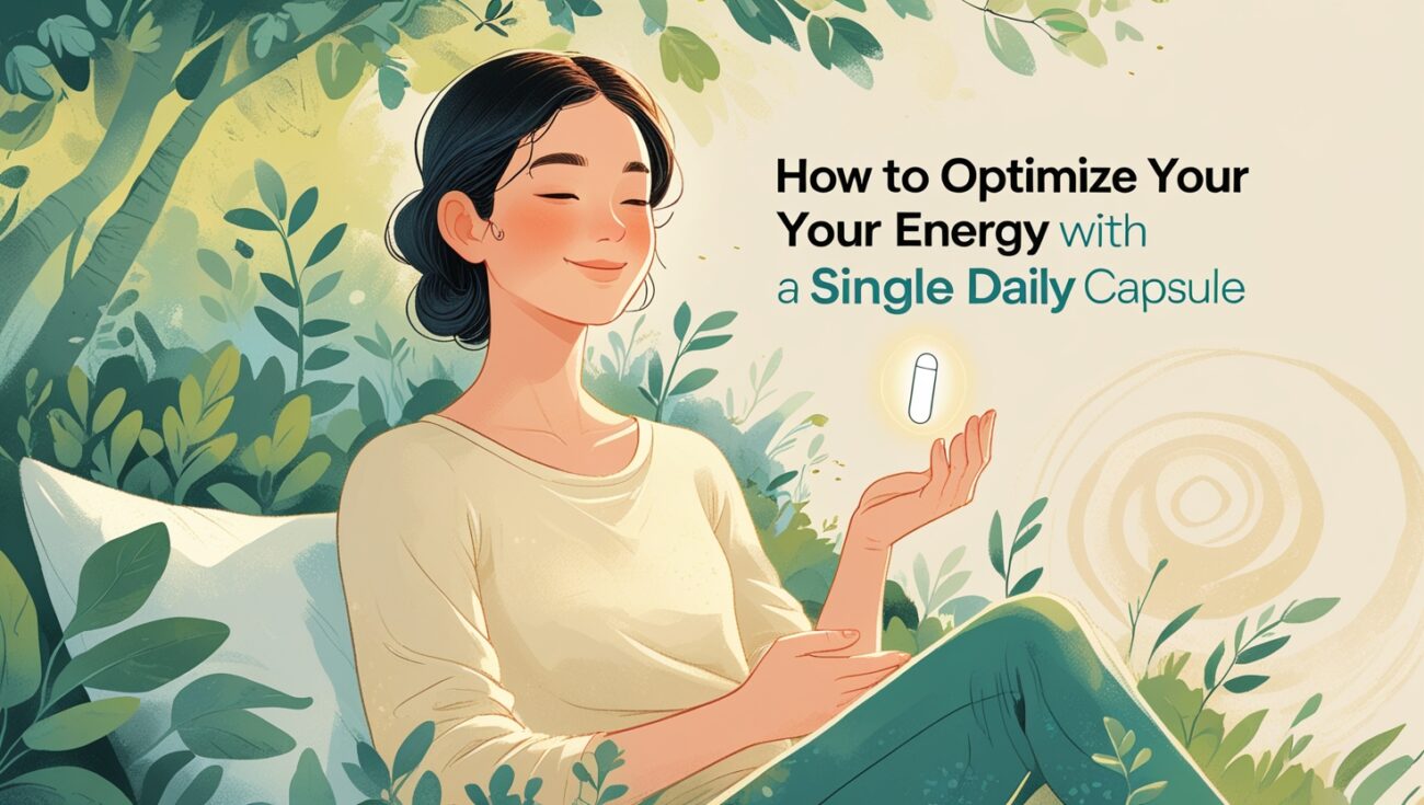How to Optimize Your Energy with a Single Daily Capsule
