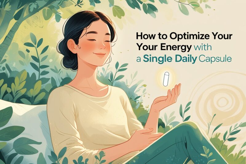 How to Optimize Your Energy with a Single Daily Capsule
