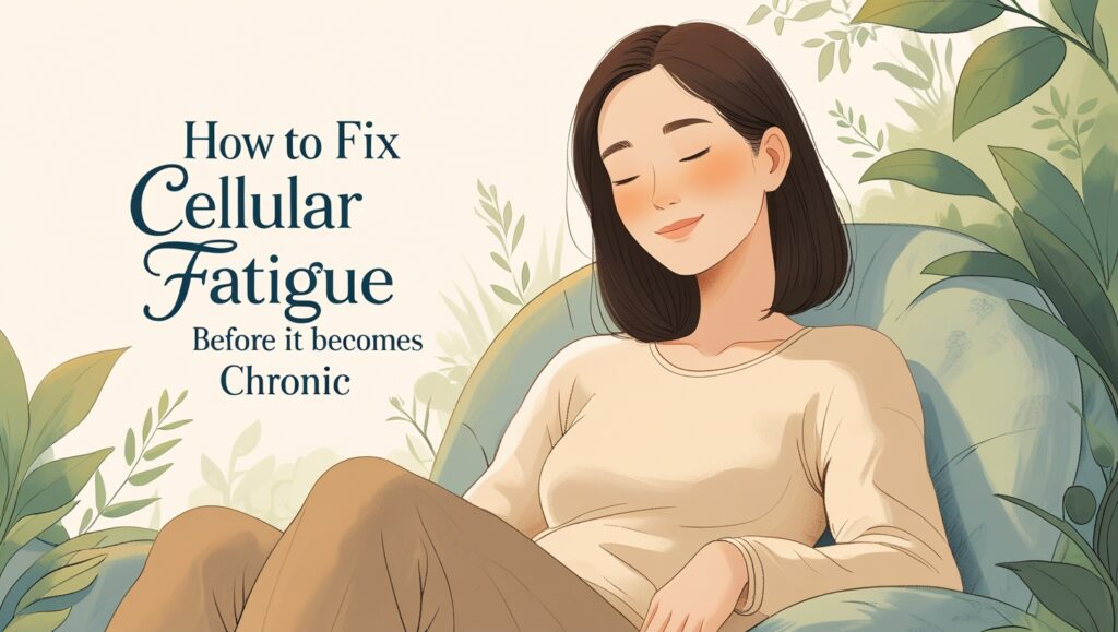 How to Fix Cellular Fatigue Before It Becomes Chronic