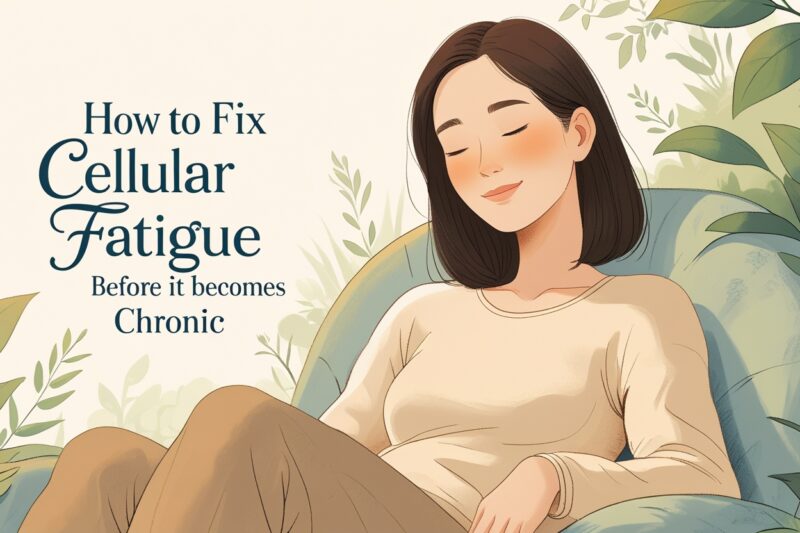 How to Fix Cellular Fatigue Before It Becomes Chronic