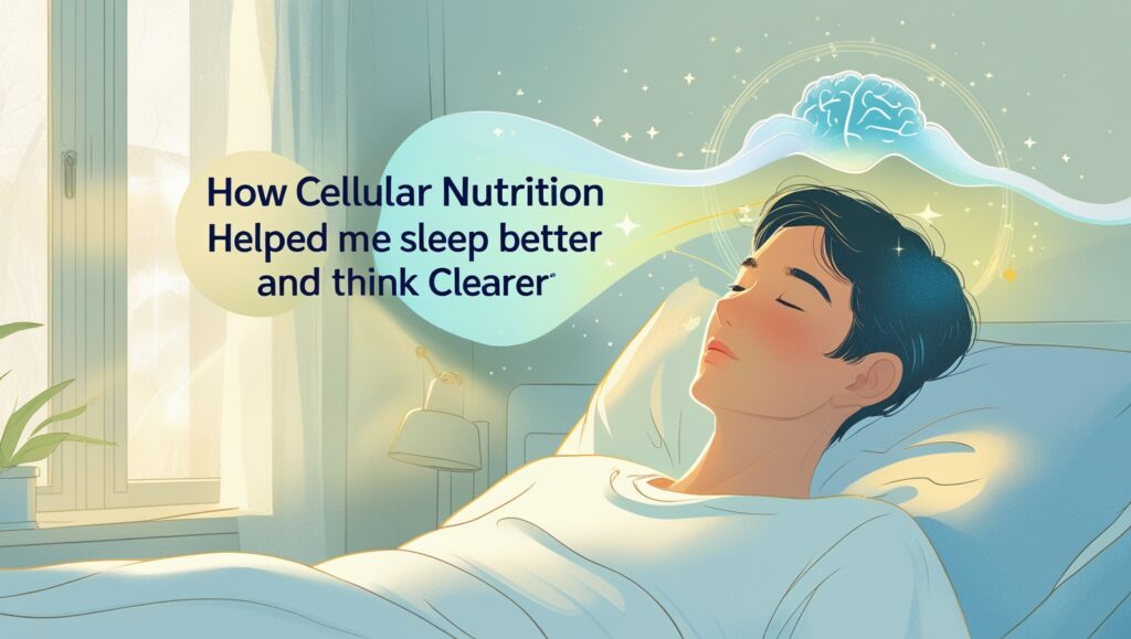 How Cellular Nutrition Helped Me Sleep Better and Think Clearer