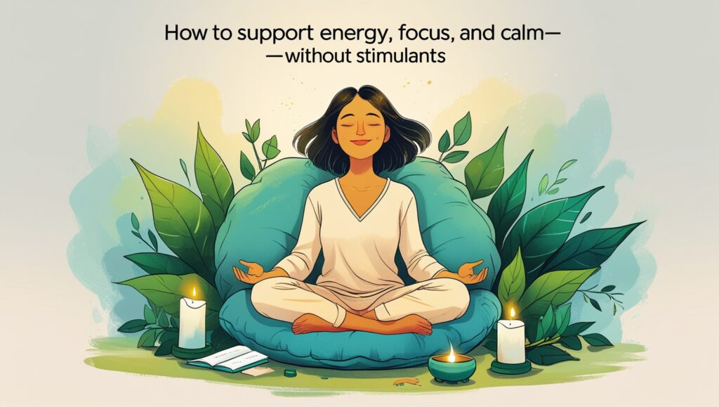 How to Support Energy, Focus, and Calm—Without Stimulants