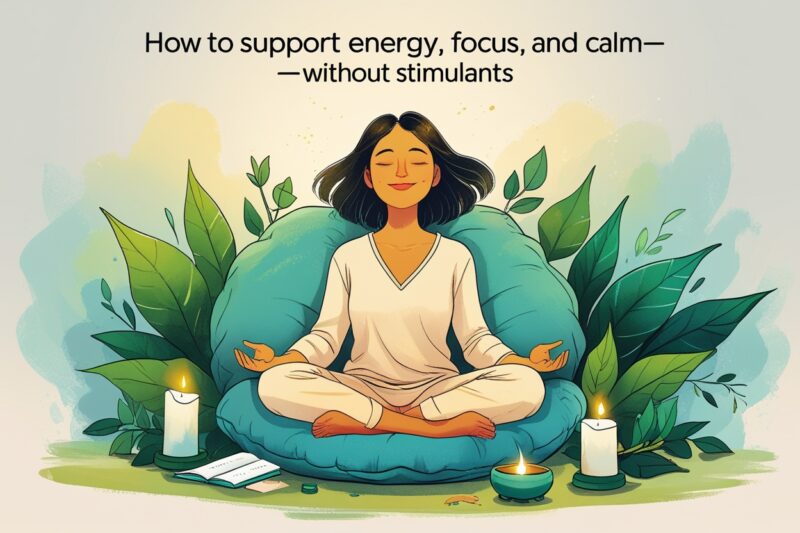 How to Support Energy, Focus, and Calm—Without Stimulants