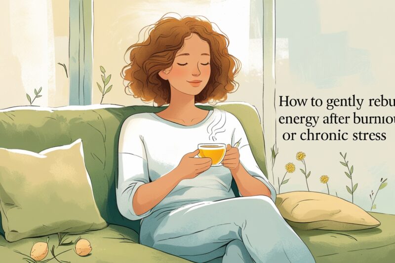 How to Gently Rebuild Energy After Burnout or Chronic Stress