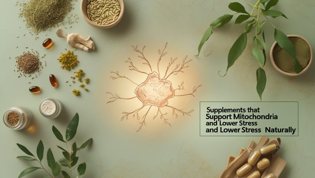 Supplements That Support Mitochondria and Lower Stress Naturally