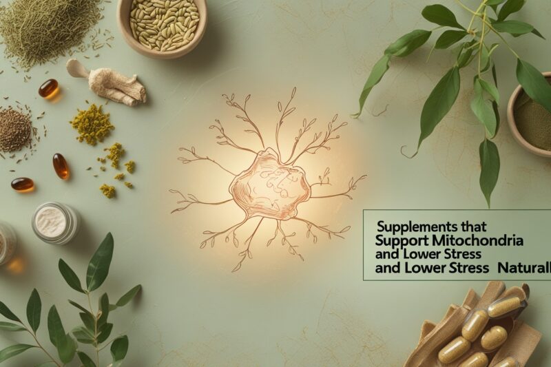 Supplements That Support Mitochondria and Lower Stress Naturally