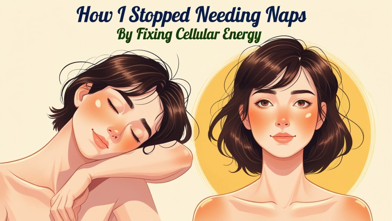 How I Stopped Needing Naps by Fixing Cellular Energy