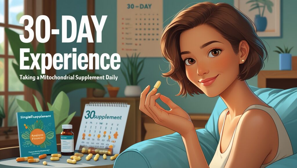 My 30-Day Experience Taking a Mitochondrial Supplement Daily