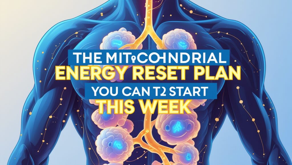 The Mitochondrial Energy Reset Plan You Can Start This Week