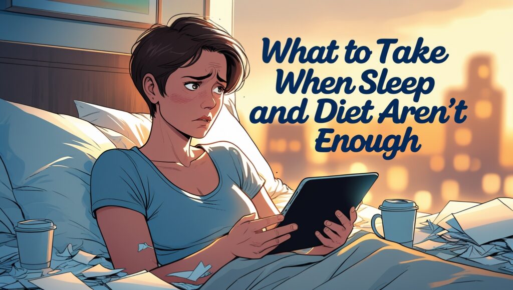 What to Take When Sleep and Diet Aren’t Enough