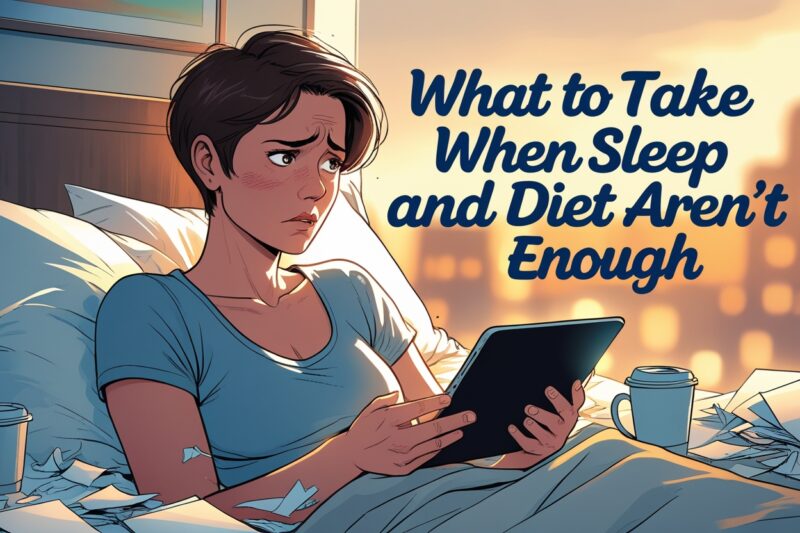 What to Take When Sleep and Diet Aren’t Enough